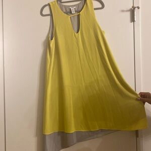 Bar III Yellow Flare Tunic